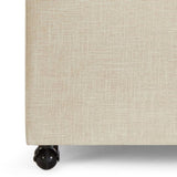 Modern Large Comfort Sofa Ottoman with Storage, Modular Sectional Storage Ottoman With Wheels For W2186P178685