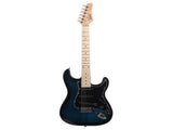 GST Stylish Electric Guitar Kit with Black Pickguard Dark Blue 58863012