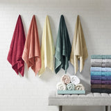 100% Cotton 8 Piece Antimicrobial Towel Set B03599331