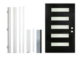32'' x 80"Fiberglass Entry Door Frame,Left hand inswing 4-9/16 Fiberglass Door Jambs-Door frames are W6213P571612