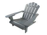 Outdoor or indoor Wood Adirondack chair, foldable, grey W49591472