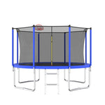 ZUN 12FT Trampoline for Kids & Adults with Basketball Hoop and Ball ,Recreational Trampolines with K1163139544