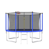 ZUN 12FT Trampoline for Kids & Adults with Basketball Hoop and Ball ,Recreational Trampolines with 36061169