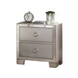 ZUN Platinum 2-Drawer Nightstand B062P209016