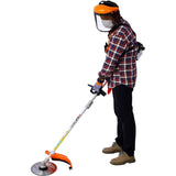 10 in 1 Multi-Functional Trimming Tool, 33CC 2-Cycle Garden Tool System with Gas Pole Saw, Hedge W46558448