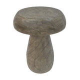 MGO Mushroom Side Table,Wood-like texture, Natural Color N770P200249N