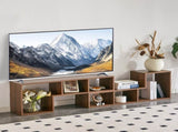 2 Pieces Cube TV Stand,Free Combination Gaming Entertainment Center Media Stand,Open Storage W3875P397178