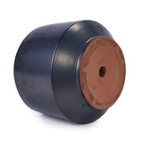 3 Pieces Ceramic Flowerpot, Modern Planter for Patio, Garden or Windowsills - Antique Gray W3273P321502