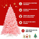 6ft Pink Christmas Tree - 1036 Flourishing Branch Tips for Dreamy Festive Ambiance 68375270