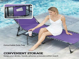 2 Folding Chaise Lounge Pool Chairs 49114636