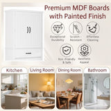 Storage Cabinet with Multi-Functional Storage Space for Kitchen/Bathroom/Dining Room/Living Room , 2 N759P293426K