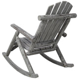 Wooden Porch Rocker Chair,Durable Wooden Porch Rocker Chair,Fir log Rocking Chair,Patio Rockers for W465P255396