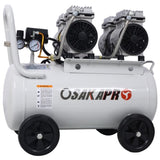 2.5 HP Silent Air Compressor 13 Gallon, Oil-Free, Electric Shop Air Compressor Portable,Lightweight W46564407