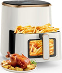 ZUN VEWIOR Air Fryer, 5.3Qt Airfryer with Viewing Window, 7 Custom Presets Large Air Fryer Oven with 26334748