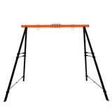 Swing Sets Backyard, Swingset Outdoor Kids, Toddler Porch Swing, Metal A-Frame Swing Stand 20773120