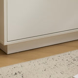 White P2 Particleboard 160*40*80cm 3-layer 9-drawer Modern Chest of Drawers 1pc 94422694