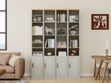 72" Tall Slim Storage Cabinet, 6-Tier Narrow Freestanding Bathroom Cabinet with 1 Door and 2 86929190