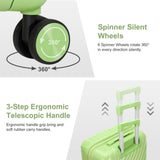 Luggage Sets 5 Piece, PP Luggage Set, Suitcases with Wheels, Hardside Hard Shell Travel Luggage with 73799168