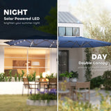 Outdoor beach umbrella/Double-Sided Sun Umbrella 18126179