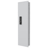 53" Fingerprint Touch Panel In-Wall Safe,Hidden Wall Gun Safe for Rifles with Adjustable W1779P207551