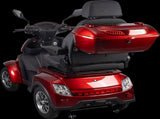 HS4W-A1R-N Heavy Duty 4 Wheel Mobility Scooters, Red Color W3787P445982