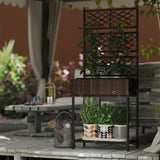 Rattan Plant Stand 62332050