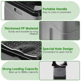 Portable with Carry Bag Foldable Emergency with Lid Trash Bags Camping Foldable 33357478