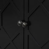 U_STYLE Elegant Entryway Table with Polygonal Door Design,Suitable for Study,Entryway, Hallway, N711P231399B