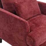 ZUN COOLMORE Wood Frame Armchair, Modern Accent Chair Lounge Chair for Living Room,Tufted Club Chair, W395P151906