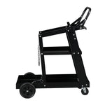 ZUN Professional Welding Cart Plasma Cutting Machine without Drawer Black 64726766