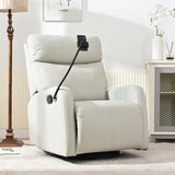 Rocking Chair,360&deg Swivel Nursery Rocking Chair,Glider Chair,Modern Small Rocking Swivel W1028P185203