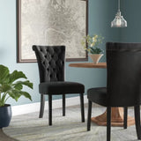 CHARLOTTE KD DINING CHAIR 54259.00BLK