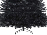 6ft Pre-lit Artificial Pine Christmas Tree with 818 Branch Tips & 250 Lights, Remote Control, Black 15530326
