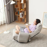 Adjustable head and waist, game chair, lounge chair in the living room, 360 degree rotatable sofa W24434951