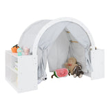 Versatile Kids Playhouse With totally 8 cubbies and 2 countertops 25708156