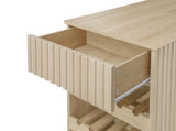 Kitchen Island Cart,Rolling Serving Utility Trolley Cart Modern Kitchen Island with Storage Drawer W688P194208