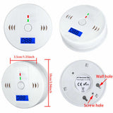 LCD Display CO Carbon Monoxide Gas Detector Device Home Safety Alarm Detector 63649529