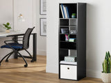 5 Cube Vertical Storage Organizer, Black 53010129