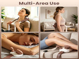 Adjustable Strap Neck Massager, 3 Intensity 2 Heat Levels Cordless Deep Tissue Massager for Neck 35781091