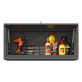 ZUN Heavy Duty Metal Wall Mounted Tool Storage Cabinet Steel Metal Garage Storage Cabinet for Garage T2398P236592