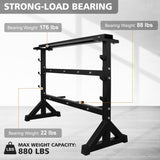 Dumbbell Rack Stand, Multifunctional Barbell Rack Weight Rack for Dumbbells, Heavy Duty Weight W2031P271761