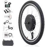 ZUN 26in 1000W Rear Drive With Tires Bicycle Modification Parts Black 85758991