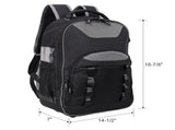 Oxford Cloth Multifunctional Tool Backpack, Heavy-Duty Tool Bag with Multiple Pockets for 36034801