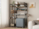 8-Tier Over The Toilet Storage with Side Rack, Over Toilet Storage Rack with Adjustable Shelf & 30930589