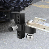 ZUN Adjustable Trailer Hitch- Drop Hitch/Tow Hitch with 2inch Receiver - 6" Drop/Rise with 2" and 77083233