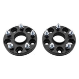 ZUN 2pcs Professional Hub Centric Wheel Adapters for Lexus 1990-2017 Toyota 1986-2017 Black 37777796