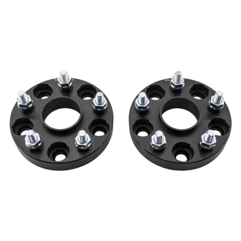 ZUN 2pcs Professional Hub Centric Wheel Adapters for Lexus 1990-2017 Toyota 1986-2017 Black 37777796