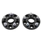 ZUN 2pcs Professional Hub Centric Wheel Adapters for Lexus 1990-2017 Toyota 1986-2017 Black 37777796