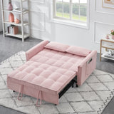 Folding sofa bed with adjustable back access to sofa recliner single bed Adult Modern chair bed W1658P176555