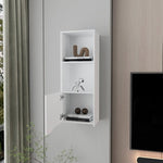 ZUN White Wall Cabinet with One Door B062P252131